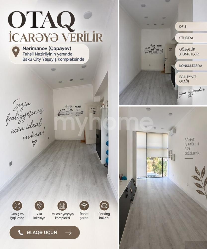  Bakı şəhərində obyekt kirayə verilir