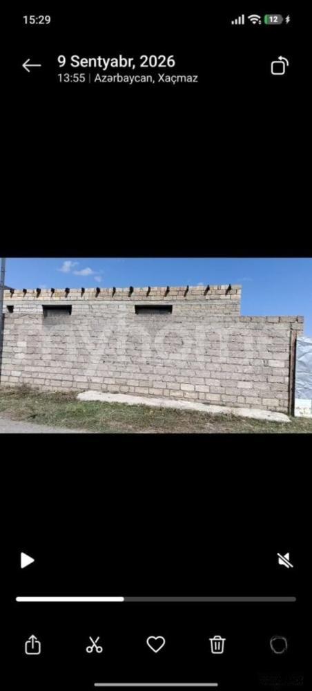 Xaçmaz şəhəri torpaq satılır